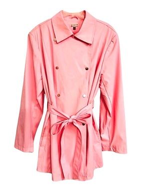 Giacca Raincoat Double Breasted Waterproof Jacket Coat Vintage